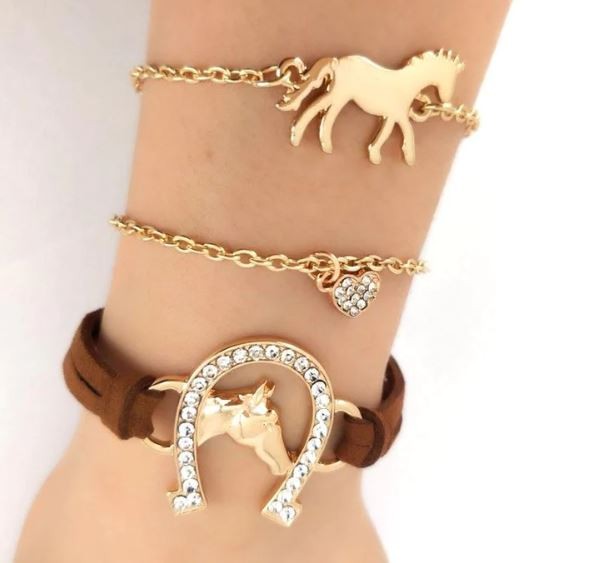Bijou bracelet cheval